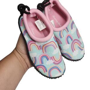 Tommy Bahama Todlers Multicolor Rainbow Waterproof Slip On Water Shoes Size‎ 7/8
